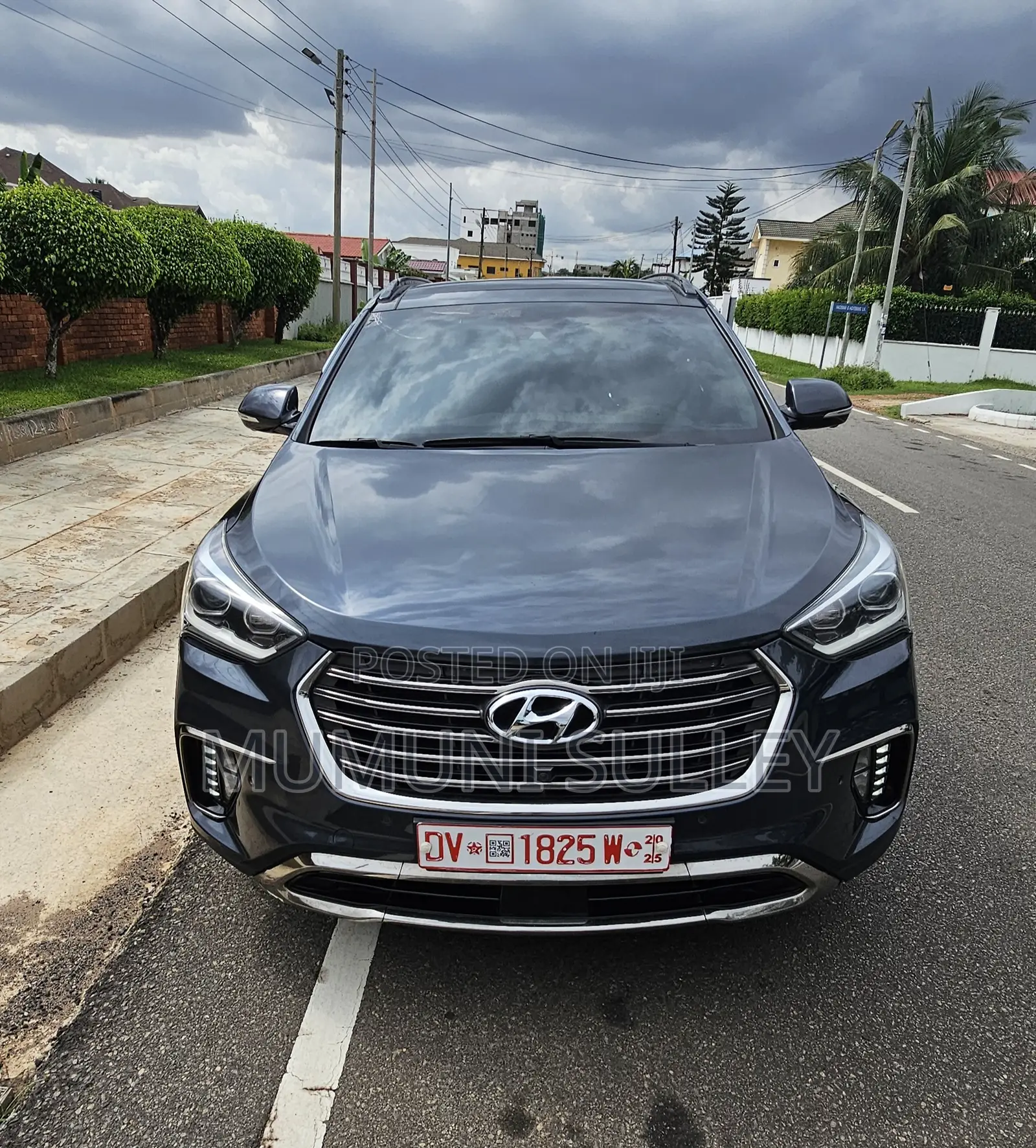 Hyundai Santa Fe 2017 Blue