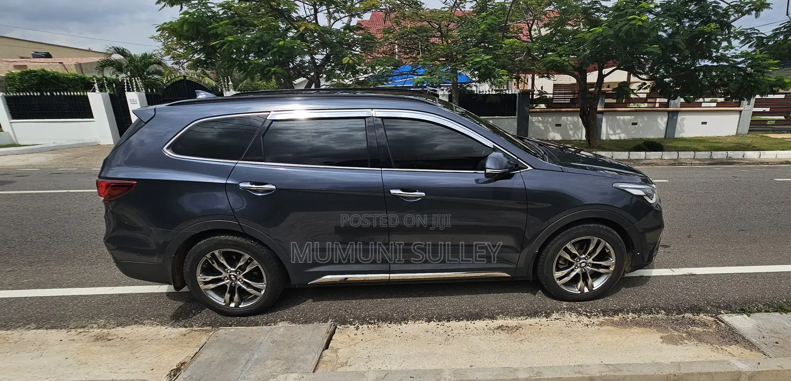 Hyundai Santa Fe 2017 Blue