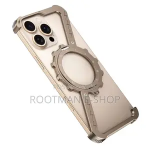 iPhone 14 - 16 Pro Max Z-Shaped Frameless Metal 360 Holder