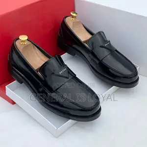 Prada Black Men Shoe