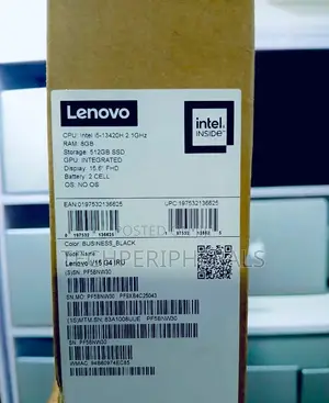 New Laptop Lenovo V14 G4 IRU 8GB Intel Core I5 SSD 512GB