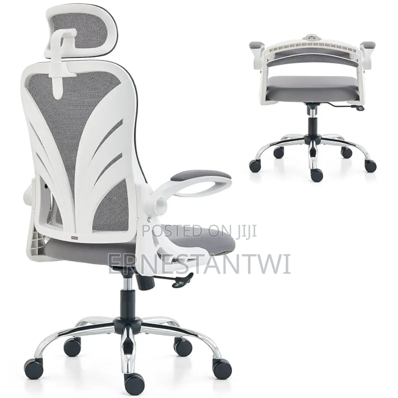 Foldable Mesh Ergonomic Office Chair From Holludle, Uk