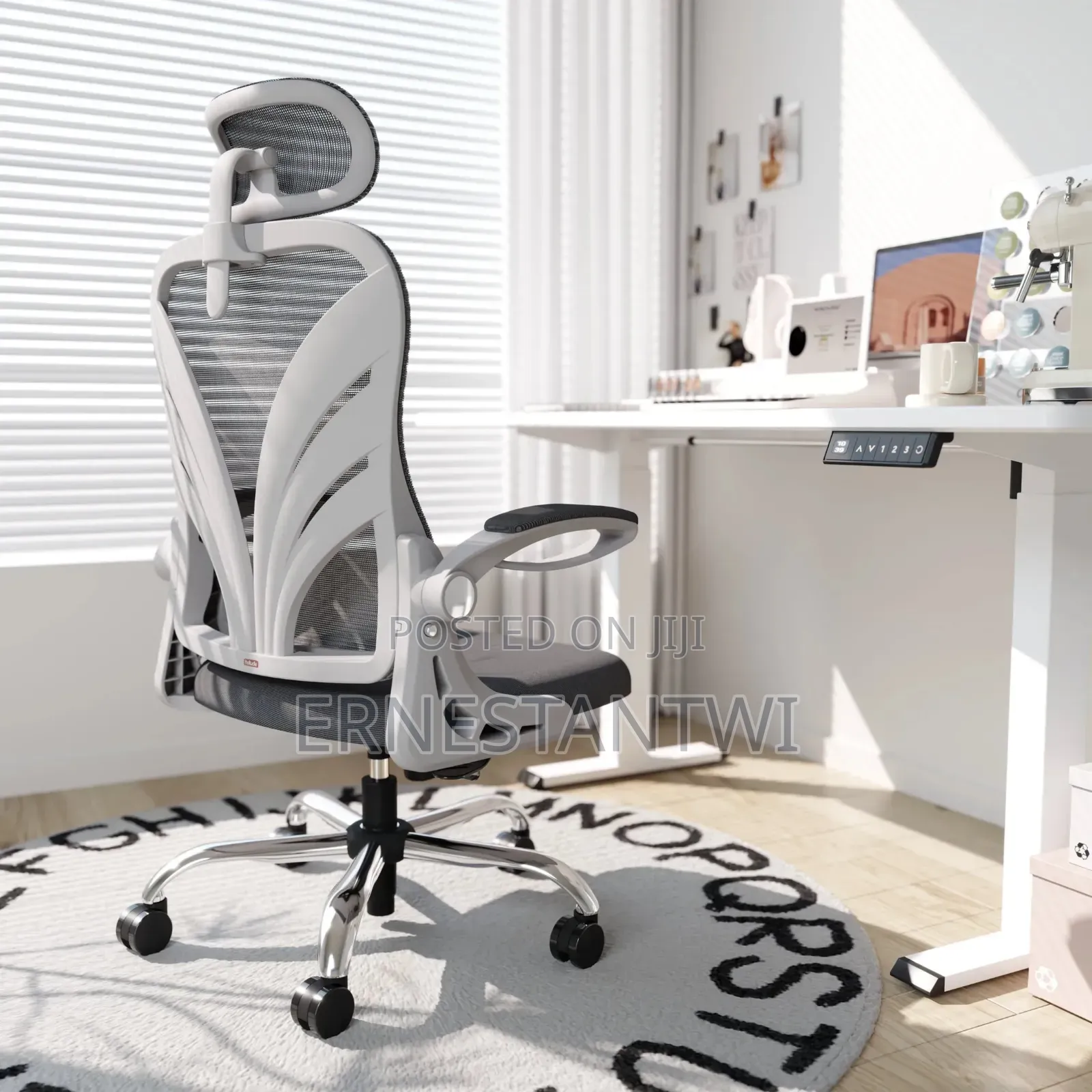 Foldable Mesh Ergonomic Office Chair From Holludle, Uk