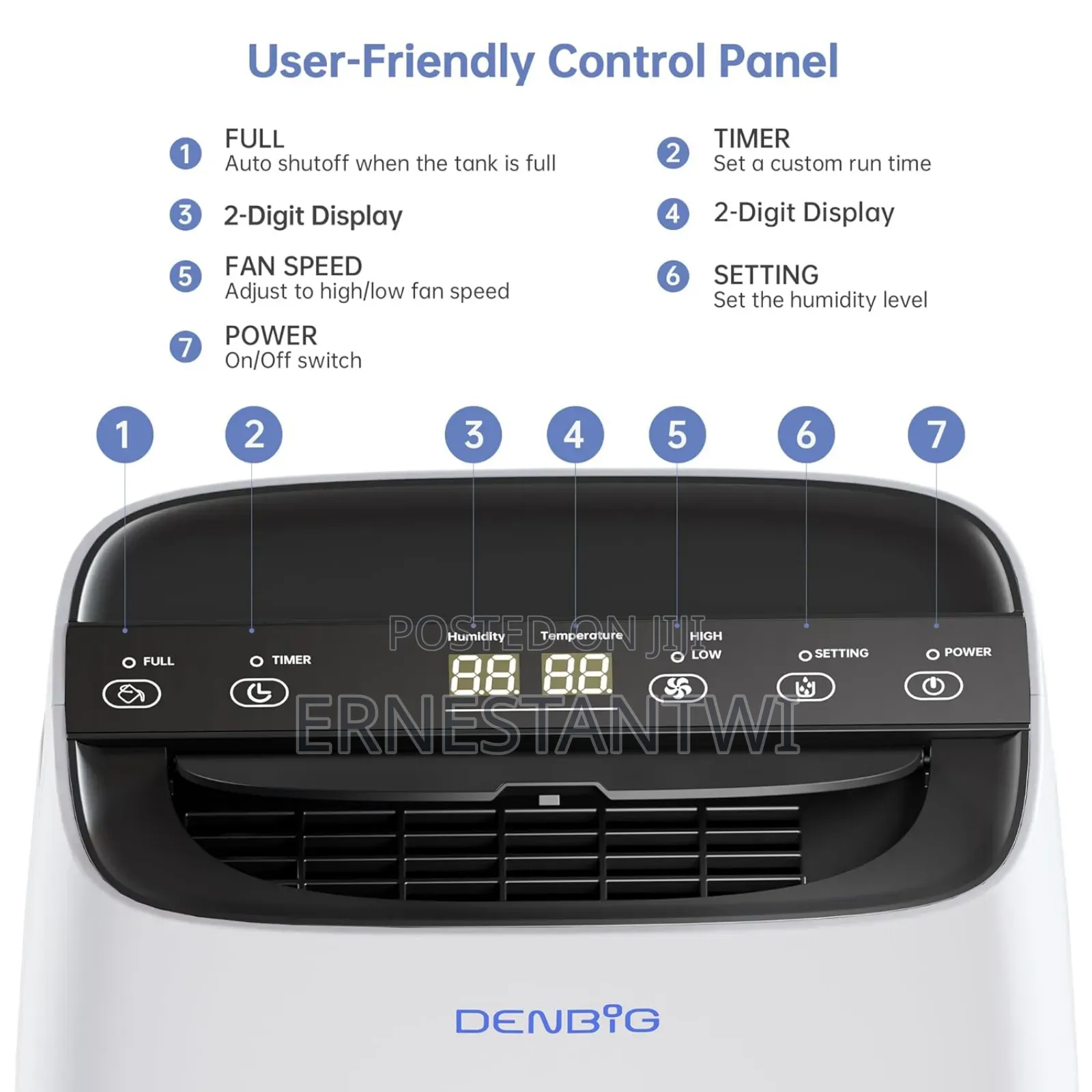 20liter Dehumidifier From Denbig, Uk