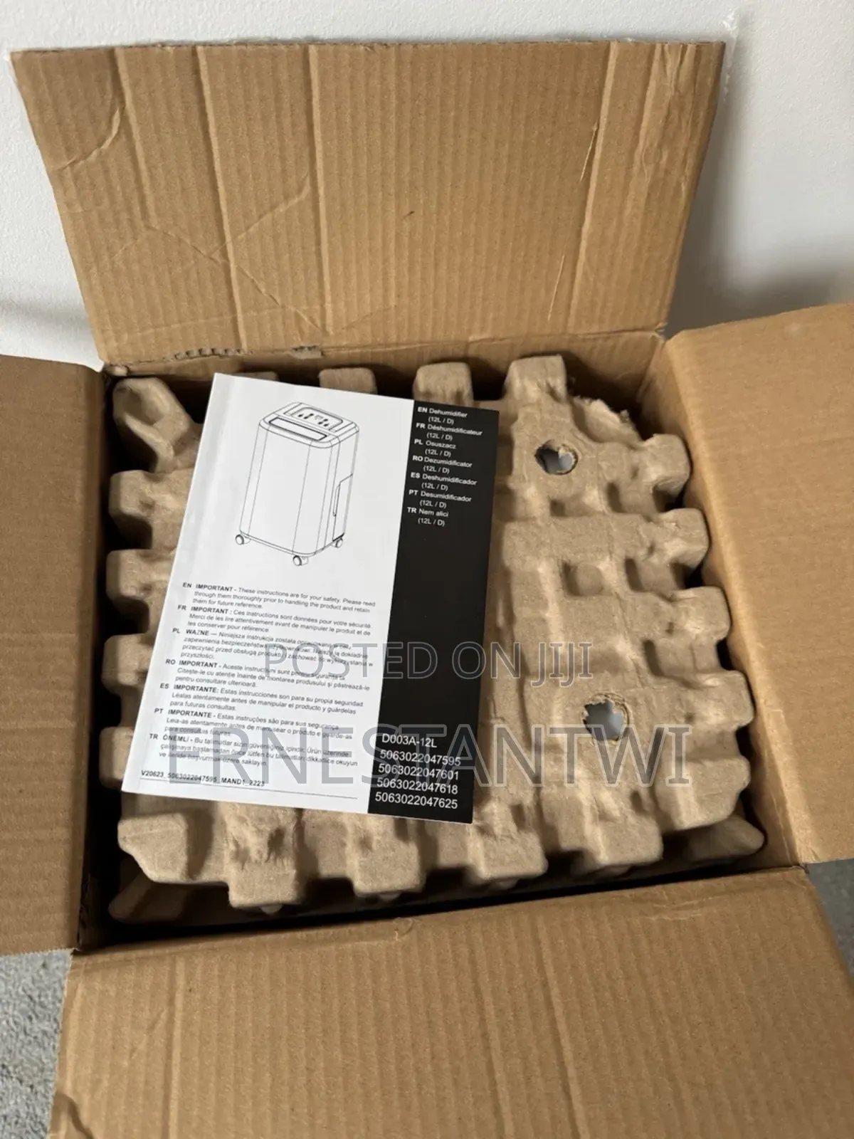 20liter Dehumidifier From Blyss, Uk