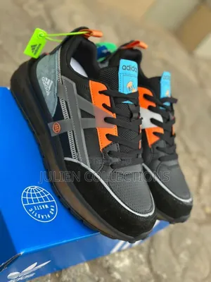 Photo - Adidas Trains A55 Black Orange