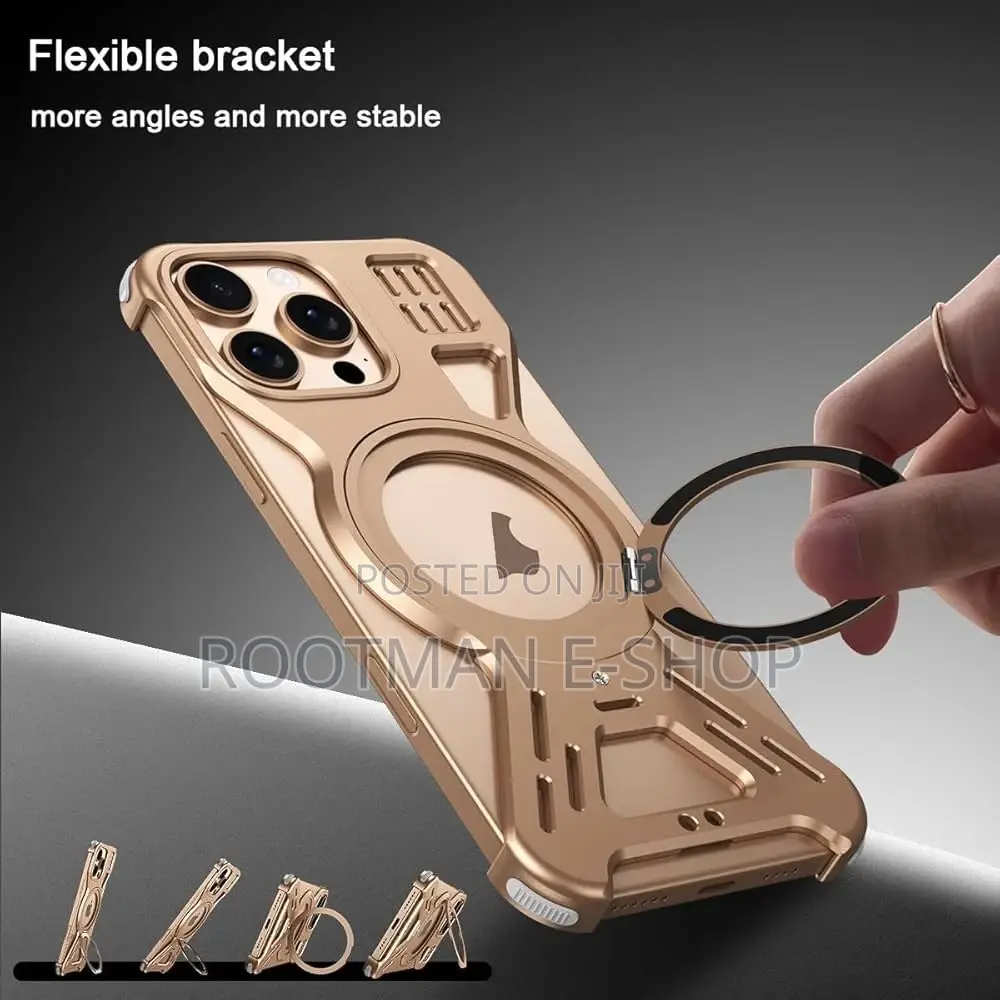 iPhone 15 - 16 Pro Max Armor 360 Holder Frameless W Magsafe