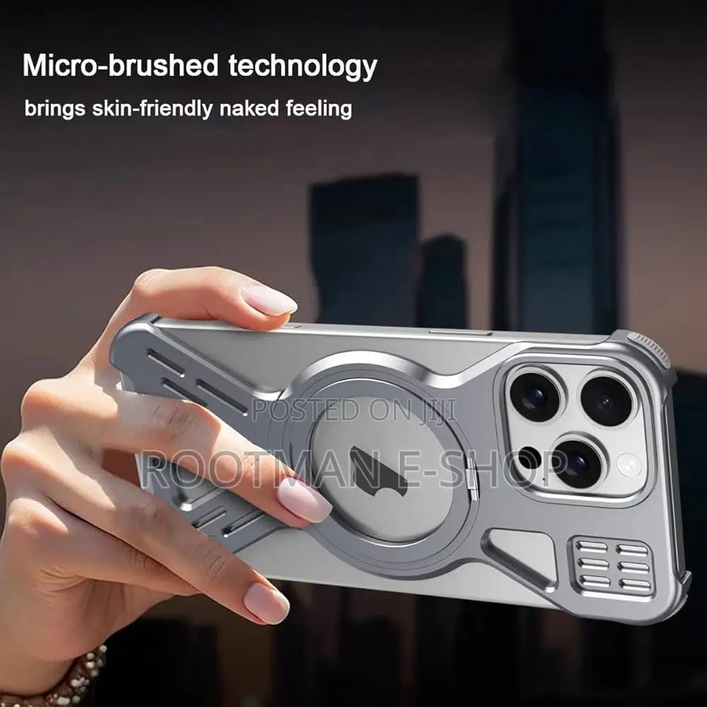 iPhone 15 - 16 Pro Max Armor 360 Holder Frameless W Magsafe