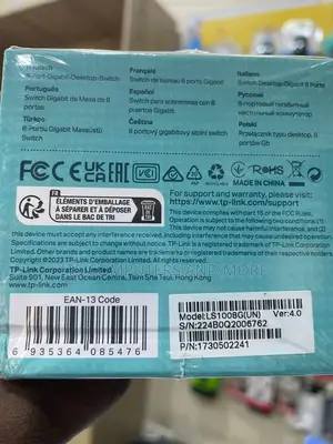 Tp-Link 8port Gigabit Switch Ls1008g