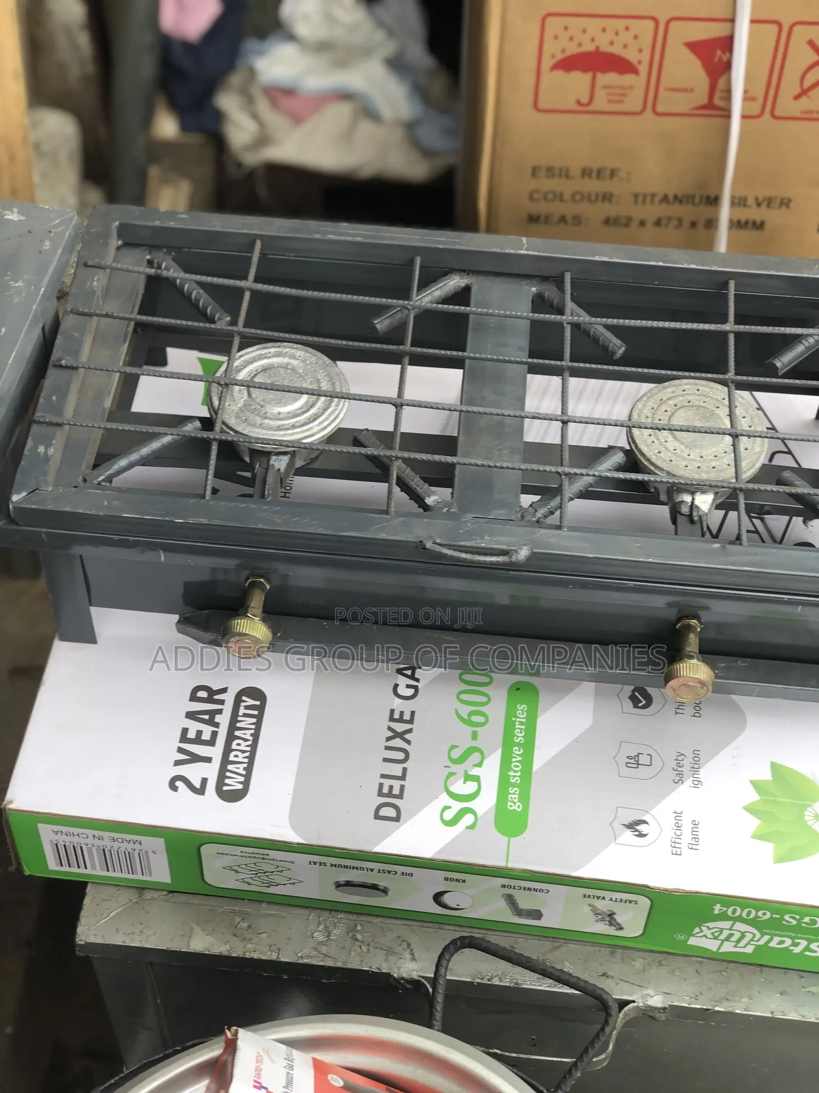 Local Domestic 2burner Stove