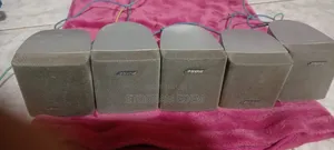 5 Bose Cube Surround Speakers
