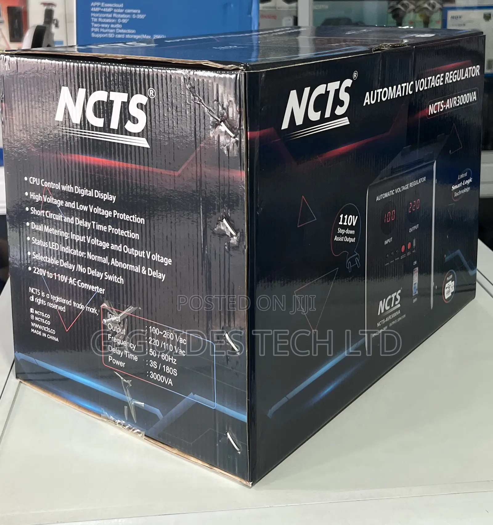 3000va Automatic Voltage Regulator, NCTS 3000va Stabilizer