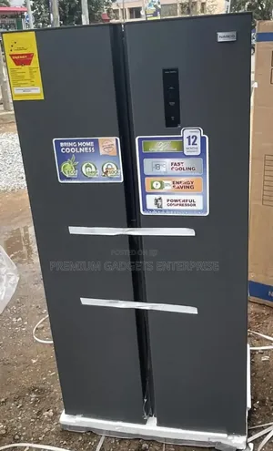 Nasco Frost Free 529ltr Black Side-by-side Fridge Nasf2-66.1