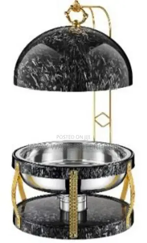 8 Litres Black Chaffing Dish