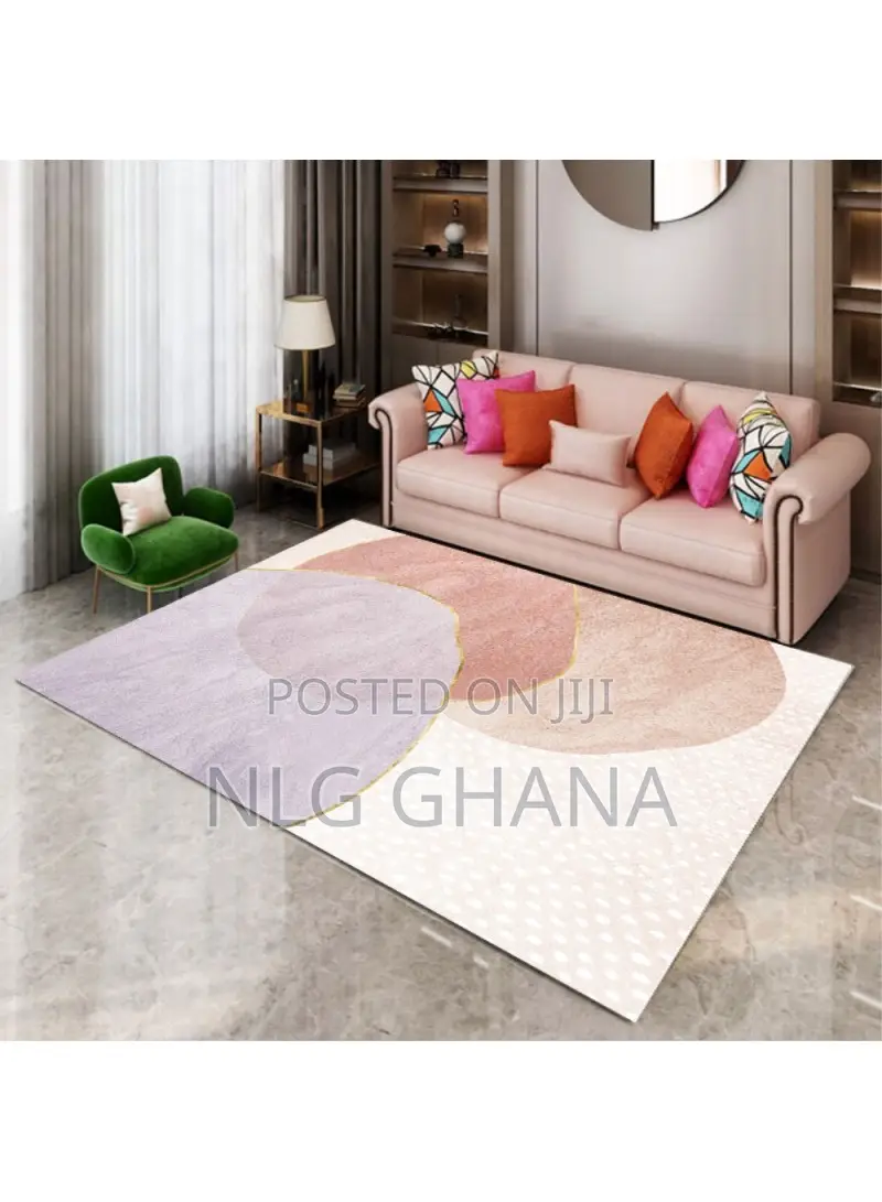Modern Abstract Geometric Pattern Living Room Rug. Tvx26384