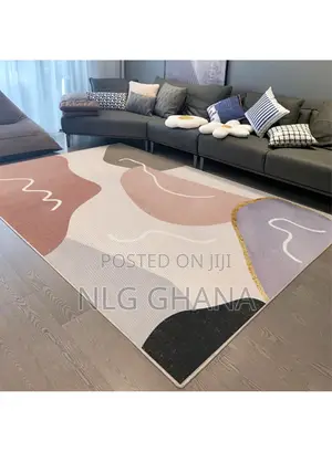 Modern Abstract Geometric Pattern Living Room Rug. Tvx26384