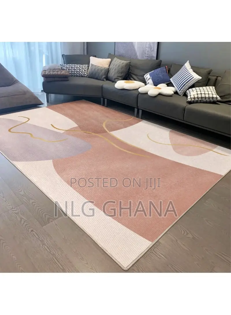 Modern Abstract Geometric Pattern Living Room Rug. Tvx26384
