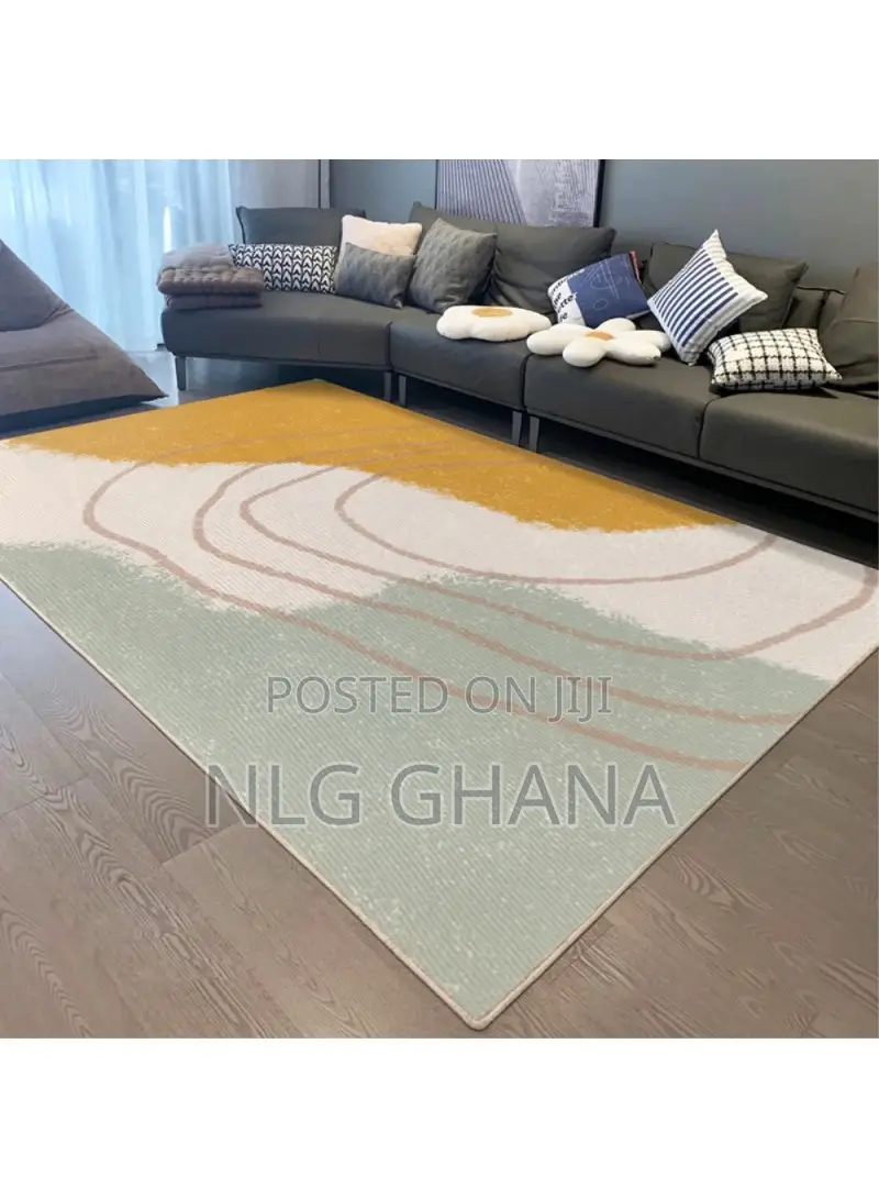 Modern Abstract Geometric Pattern Living Room Rug. Tvx26384