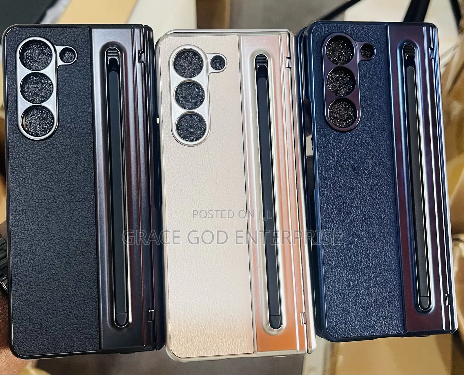 Original Samsung Galaxy Fold 5 Case With Glass Protector