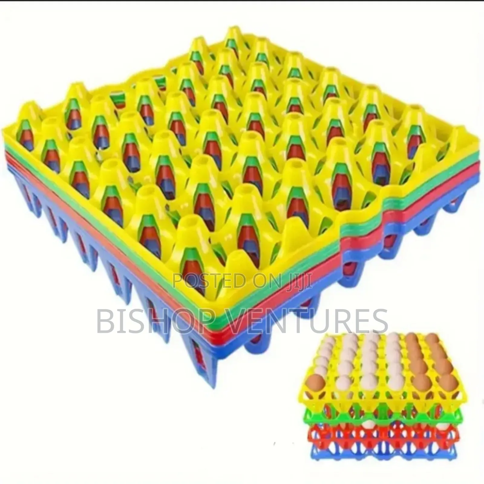 Plastic Egg Crates 50pcs