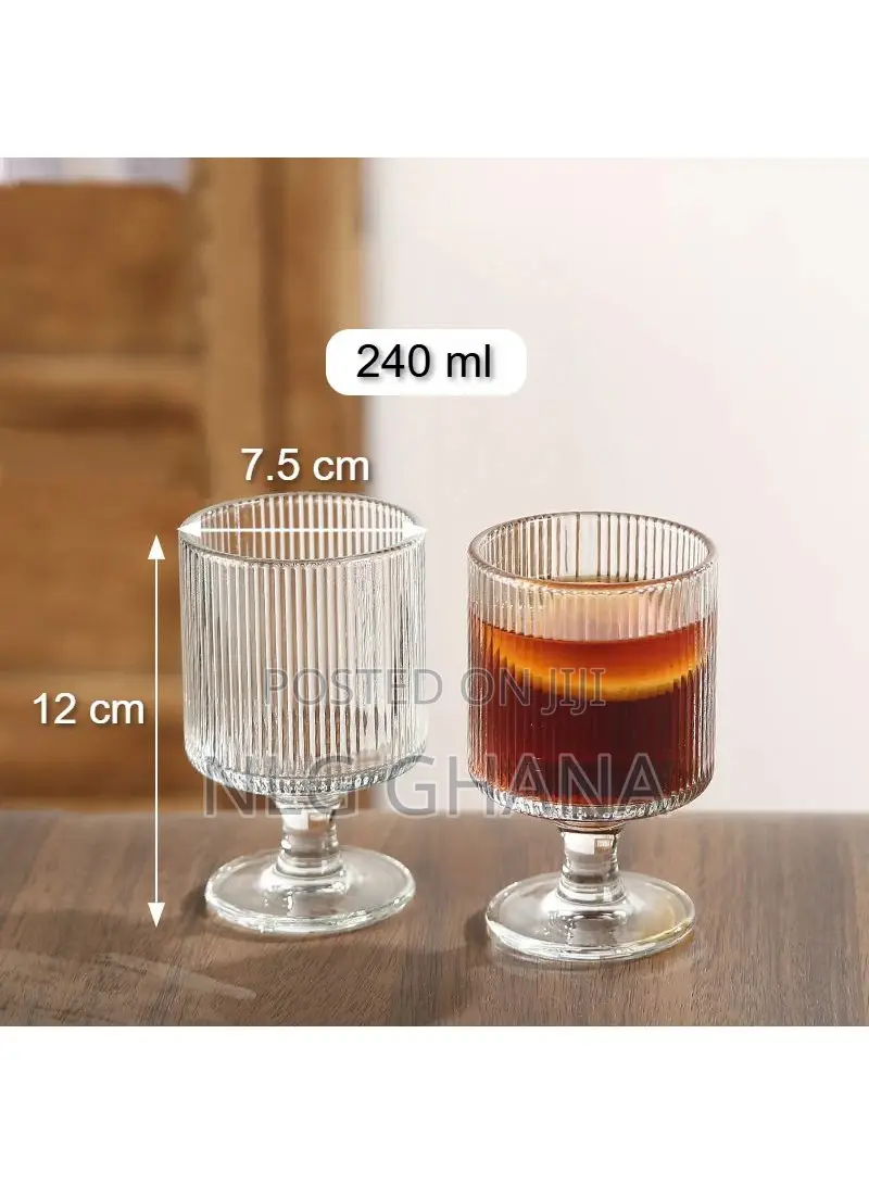 240ml Simple Design Cold Beverages Glass Cup. Ghx6093