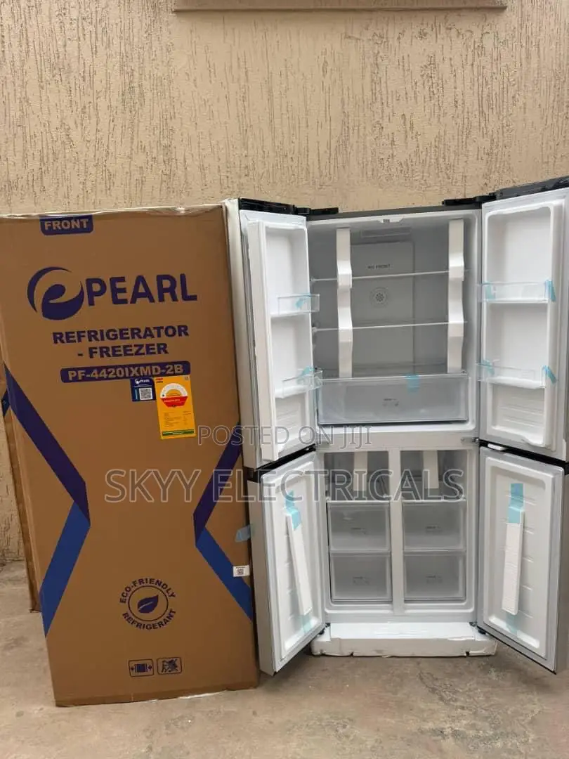 Pearl Pf-4420ixmd-2b 352liters 4doors Fridge