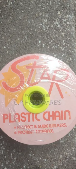 Plastic Chains 6mm X 20yards (Red and White)