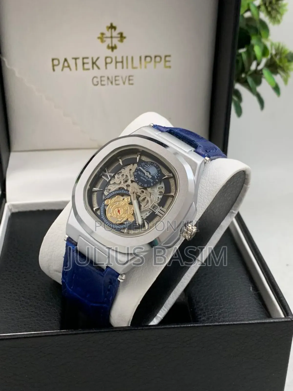 Patek Leather Watch
