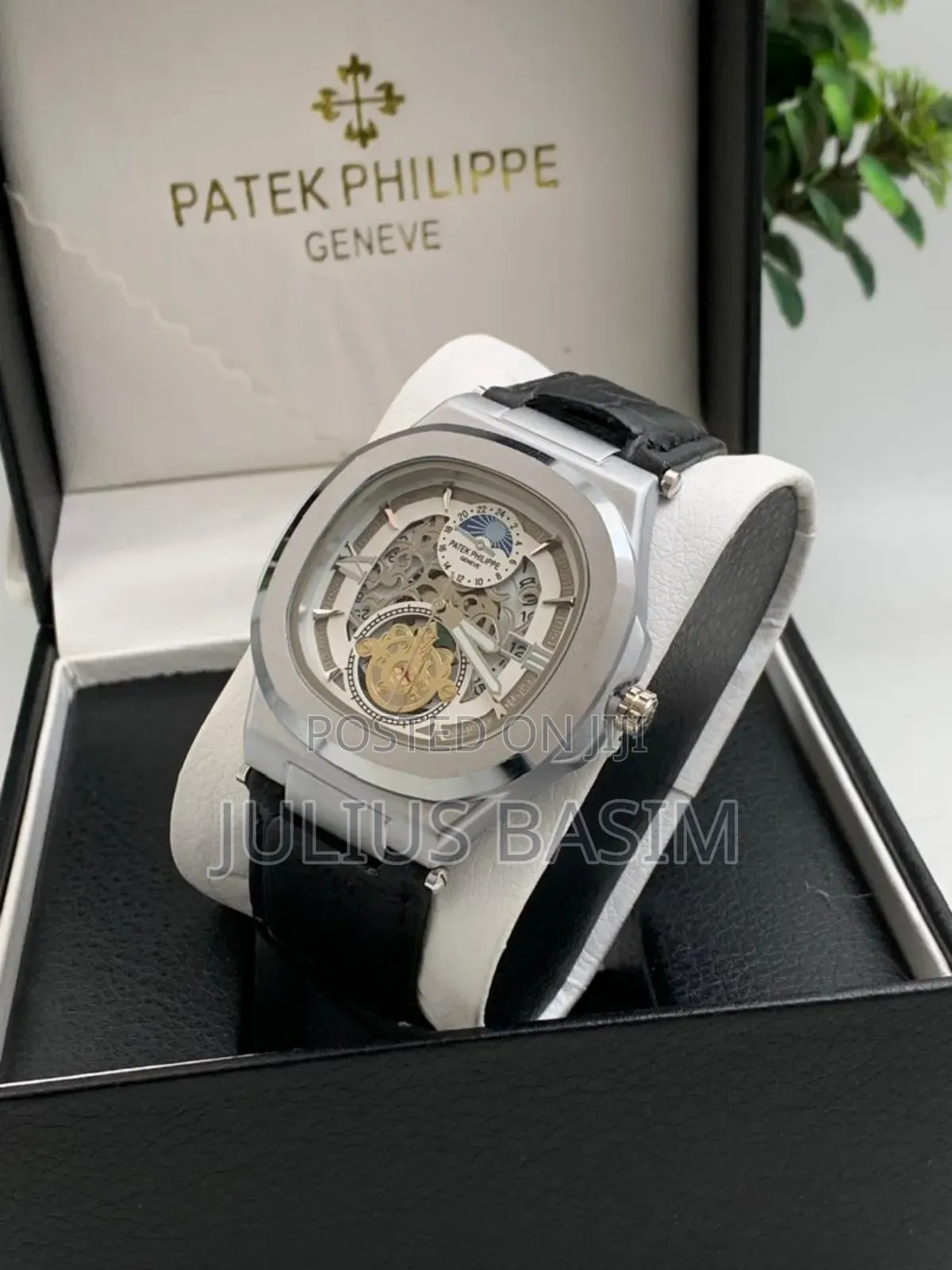 Patek Leather Watch