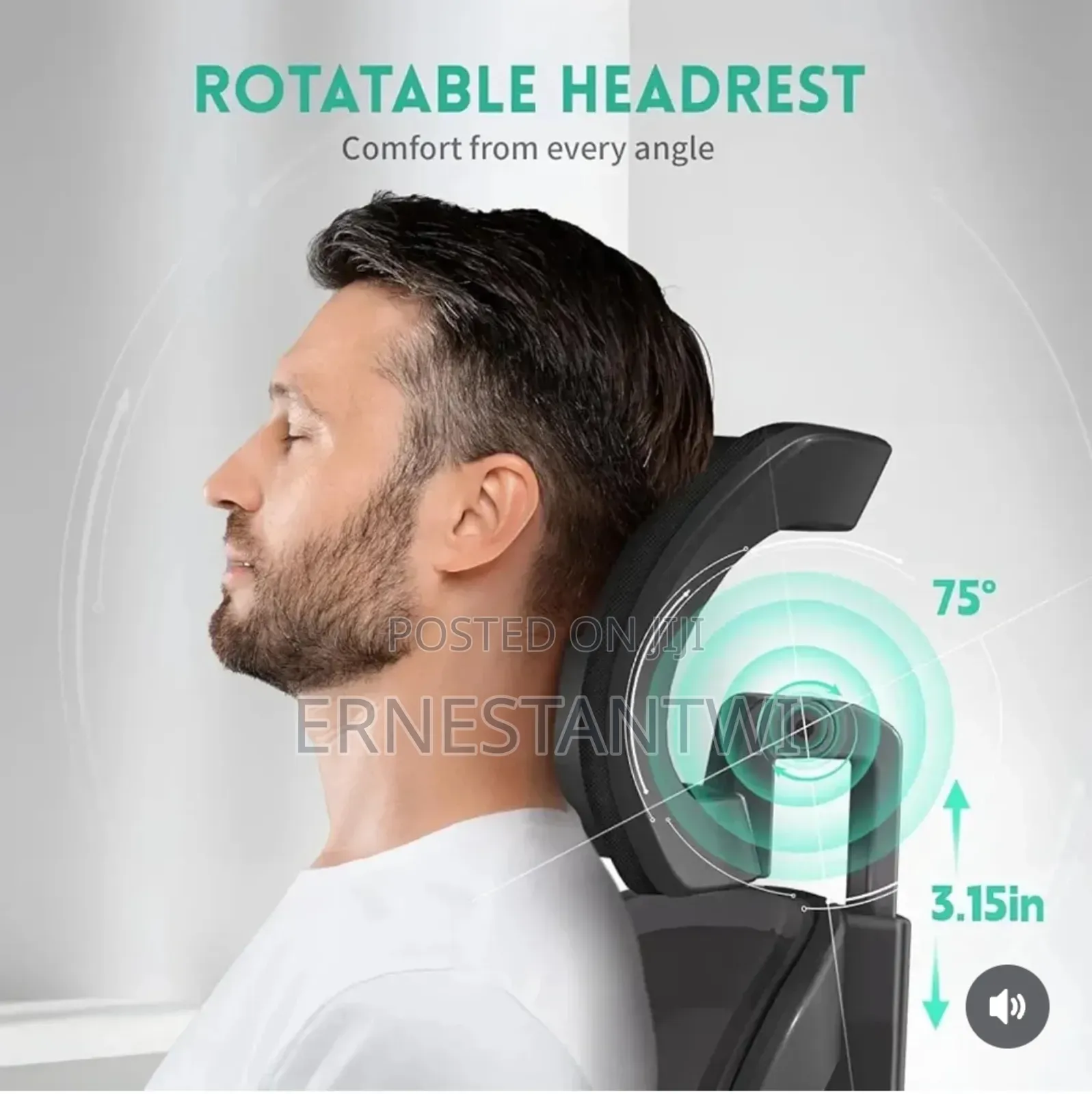 Breathable Ergonomic Office Chair From Uk
