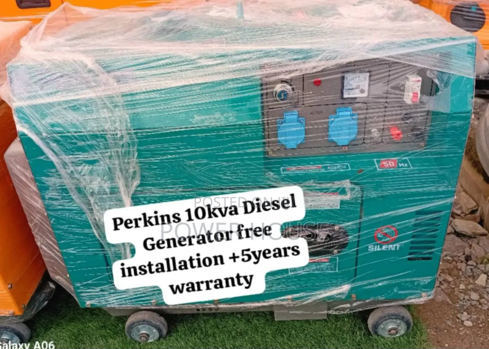 Date Dreamer Perkins Diesel Generator 10kva Silent