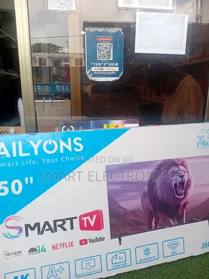 Ailyons 50inch Smart Flawless for Gaming,Movies and More