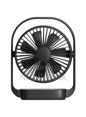 Desktop Fan 4 Speeds Adjustable Mini Rechargeable. Tvx26779
