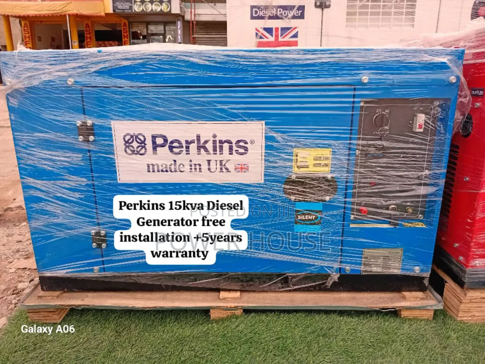 The Creation Console Perkins Diesel Generator 15kva Silent