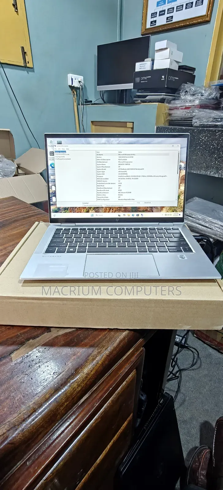 Laptop HP EliteBook X360 1030 G7 16GB Intel Core I5 SSD 512GB