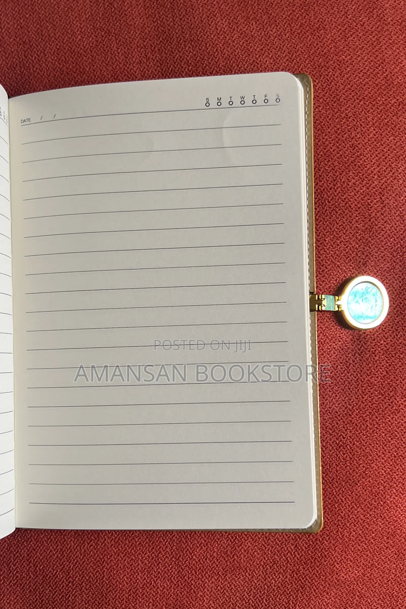 Gold A5 Notebook
