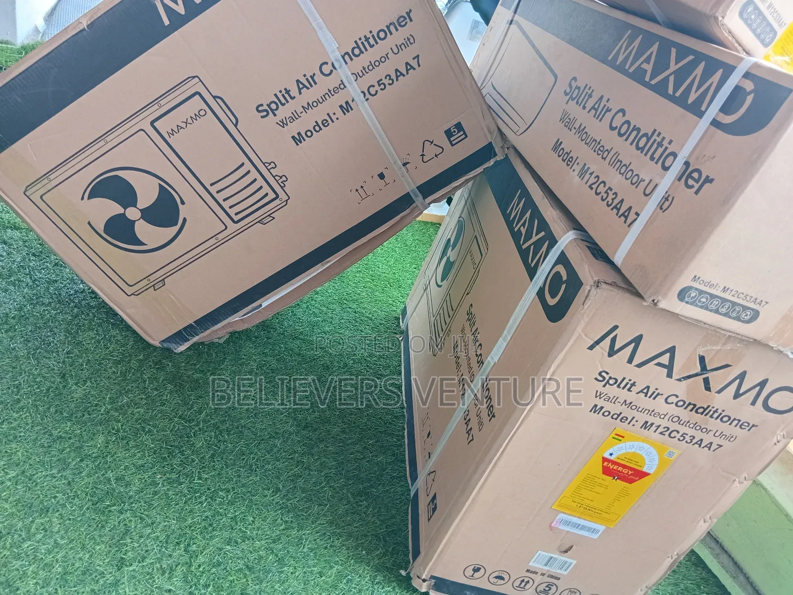 Energy Guide Split System Maxmo Maxmo Air Condition 1.5hp