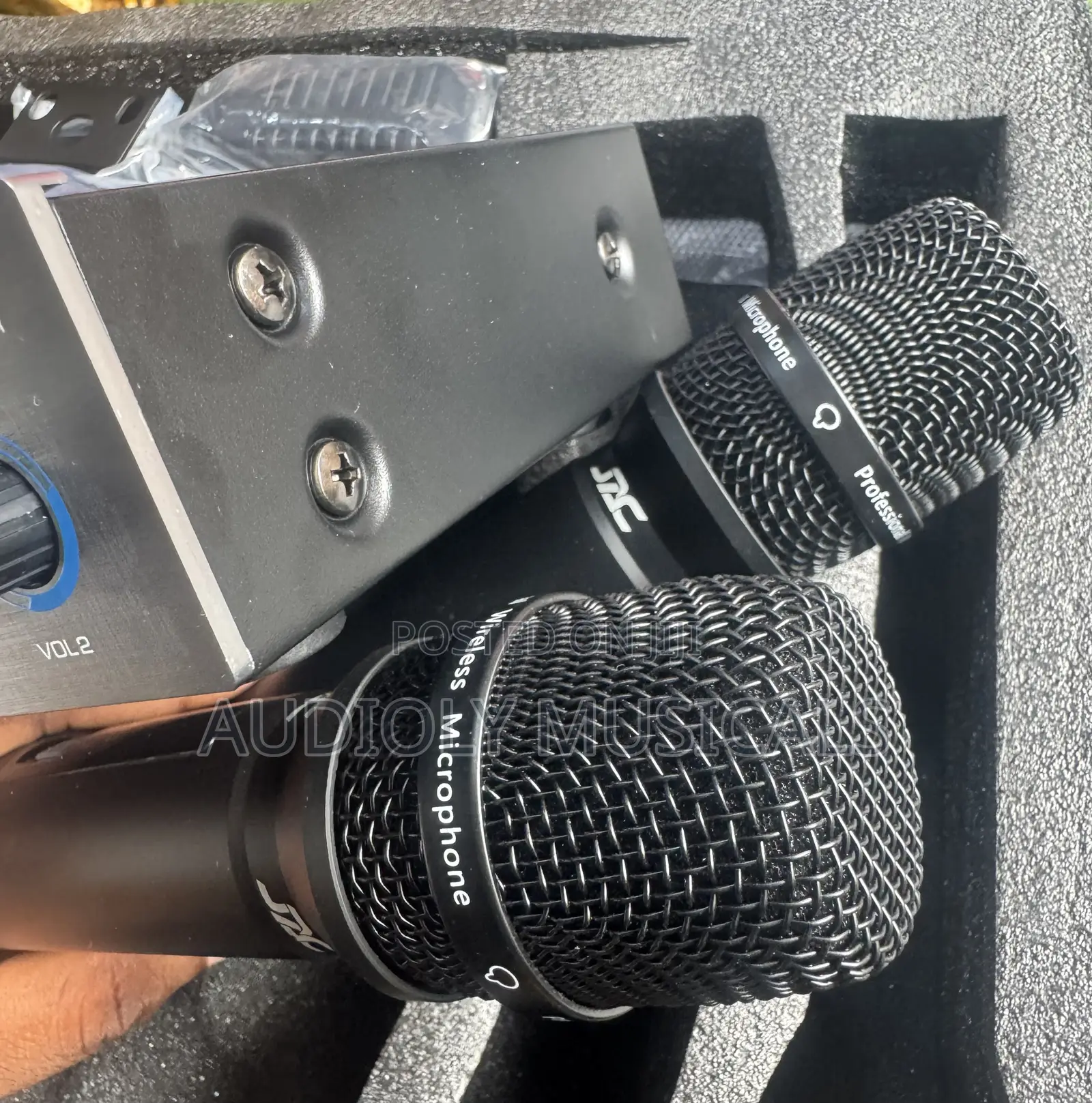Dual Microphone Mx 200 Cordless/ Jac