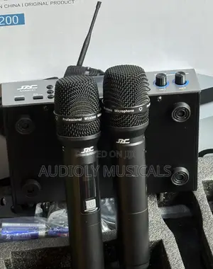 Dual Microphone Mx 200 Cordless/ Jac