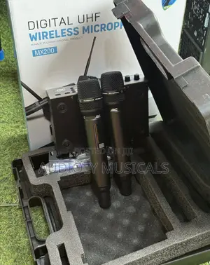 Dual Microphone Mx 200 Cordless/ Jac