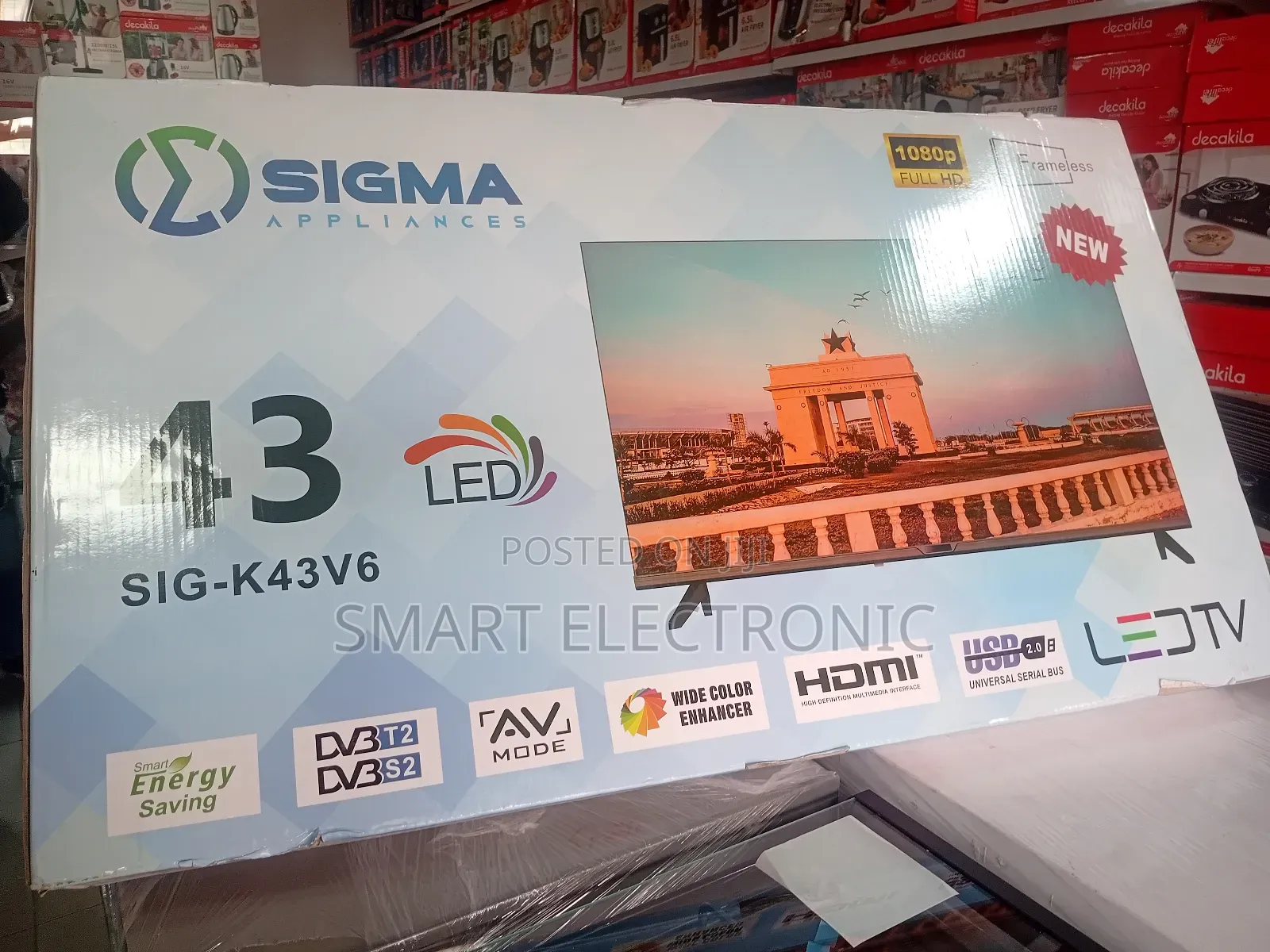 Sigma 43inches Digital Tv Signal Excellence