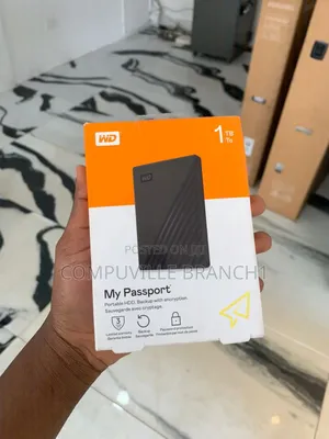 Wd 1 Tb My Passport HDD