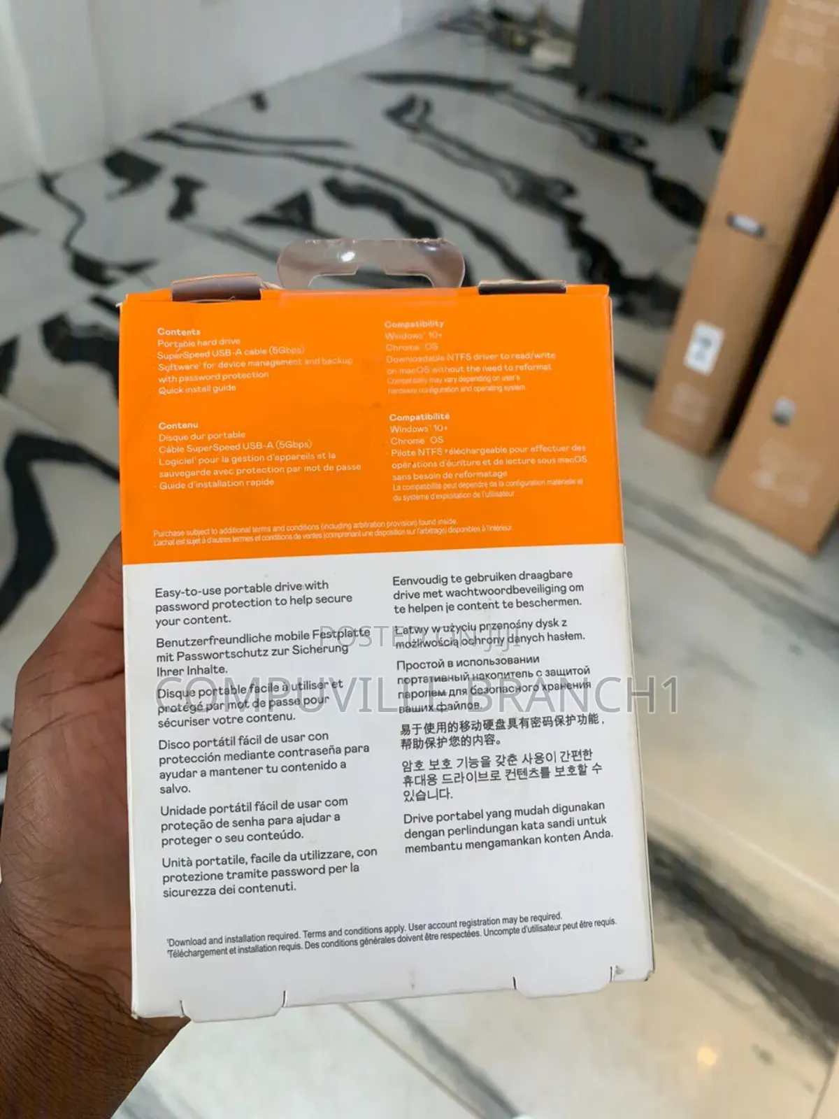 Wd 1 Tb My Passport HDD