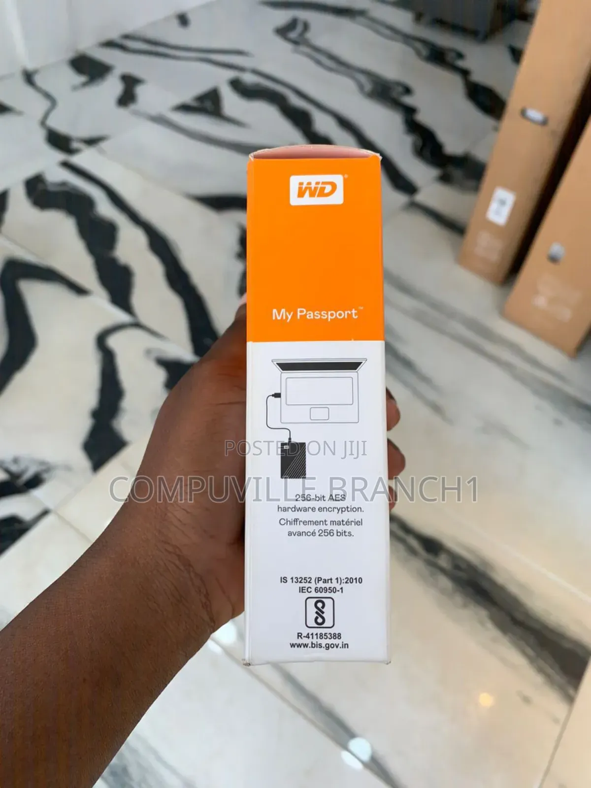 Wd 1 Tb My Passport HDD