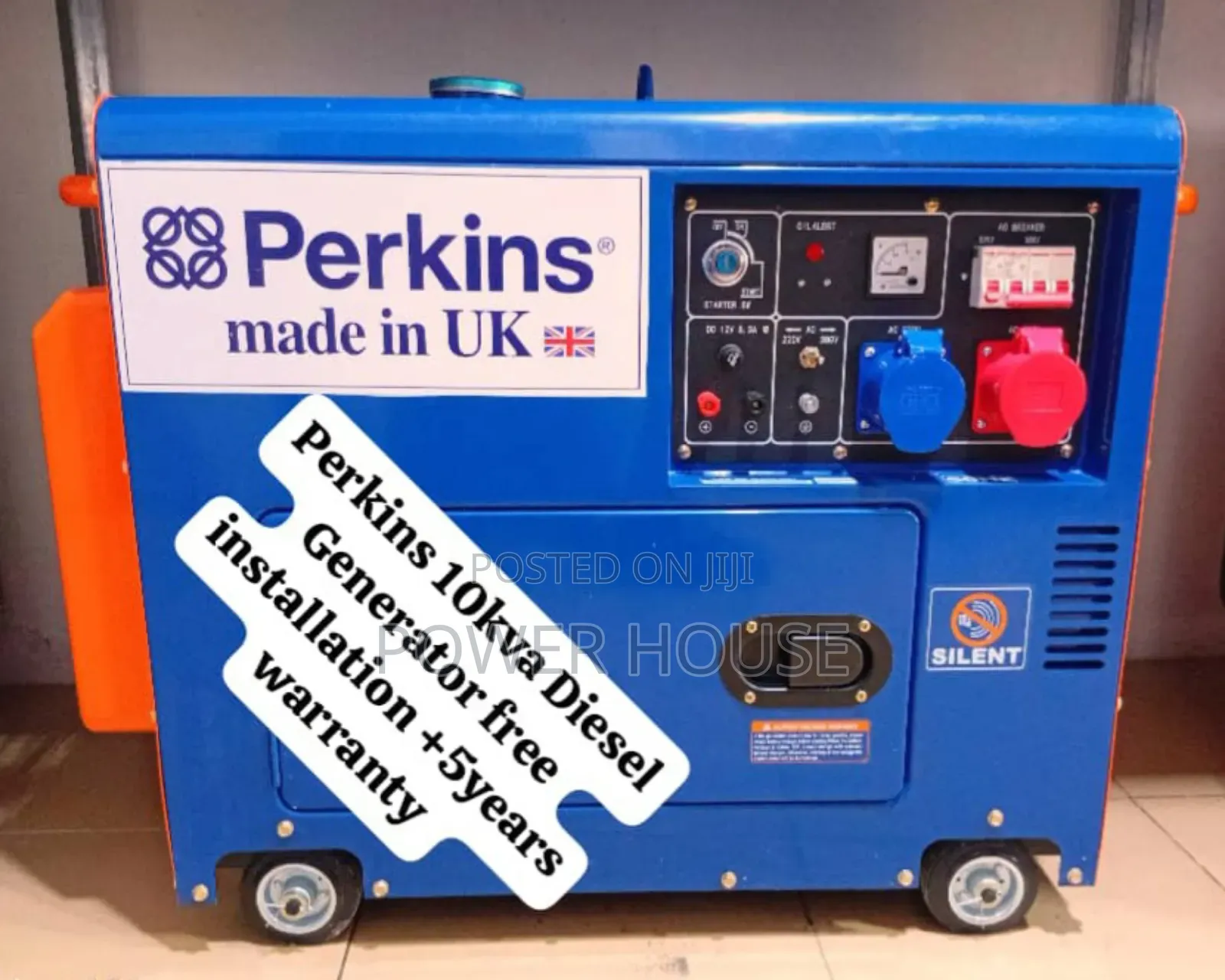 Neural Nexus Perkins Diesel Generator 10kva Silent