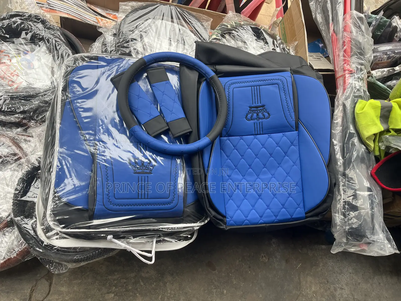 Brand New Seat Cover Complete Billie With Light Black Set