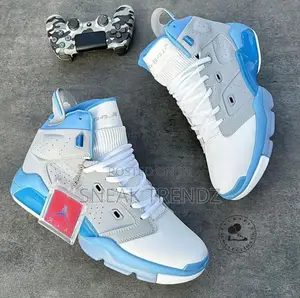 Air Jordan R6 Sea Blue Grey N White