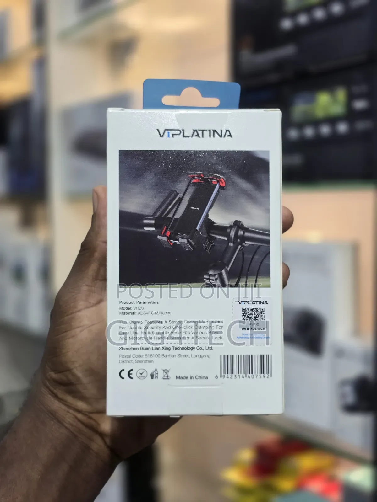 Viplatina Bike Phone Holder and Clip Vh28