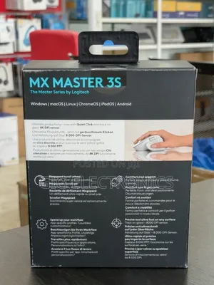 Logitech Mx Master 3s Wireless Mouse - White