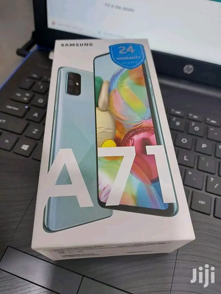 New Samsung Galaxy A71 128 GB Green